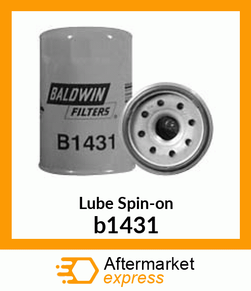 Spare part b1431 + Lube Spin-on