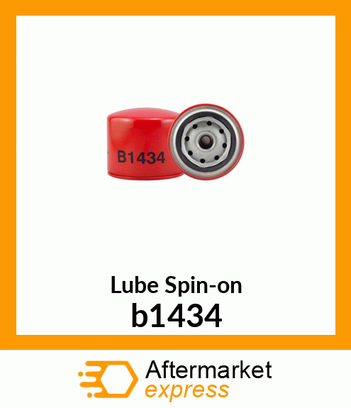 Spare part b1434 + Lube Spin-on