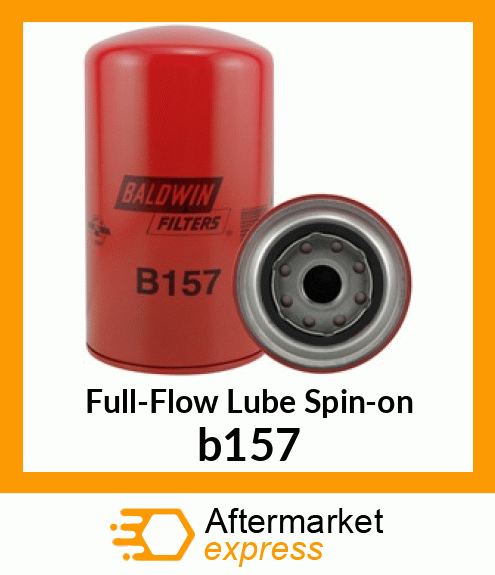 Full-Flow Lube Spin-on b157