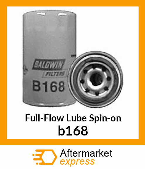 Full-Flow Lube Spin-on b168
