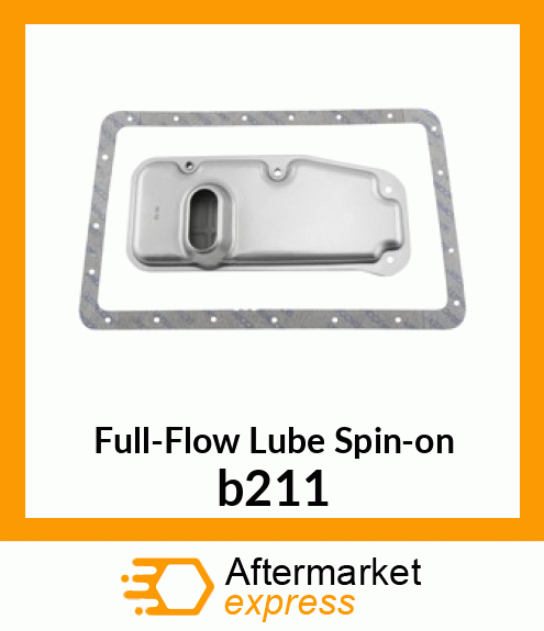 Full-Flow Lube Spin-on b211