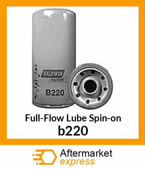 Full-Flow Lube Spin-on b220