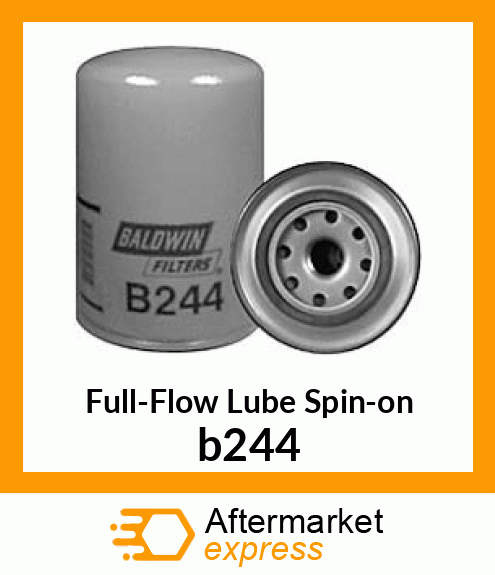 Full-Flow Lube Spin-on b244