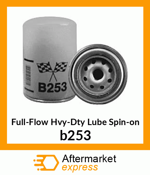 Full-Flow Hvy-Dty Lube Spin-on b253