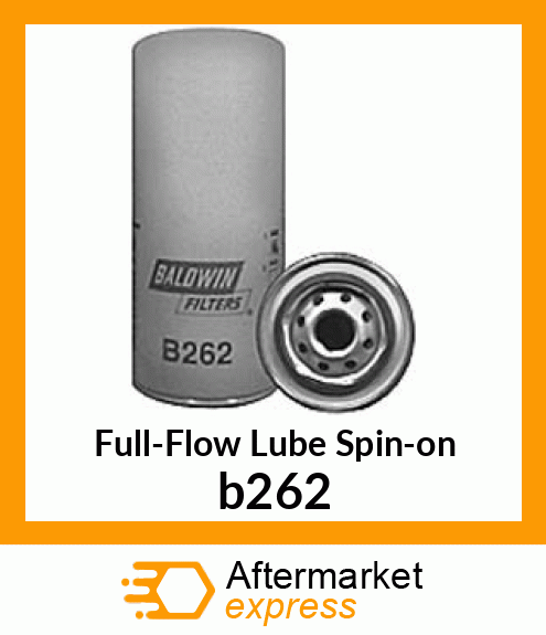Full-Flow Lube Spin-on b262