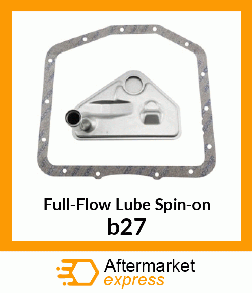 Full-Flow Lube Spin-on b27