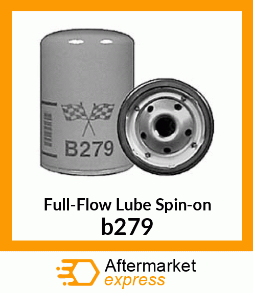 Spare part b279 + Full-Flow Lube Spin-on