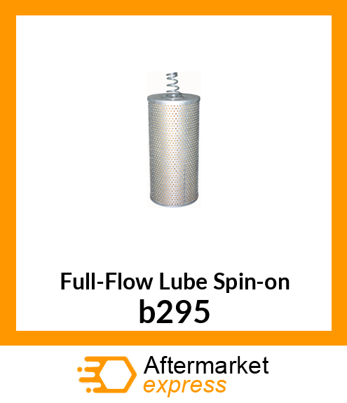 Full-Flow Lube Spin-on b295