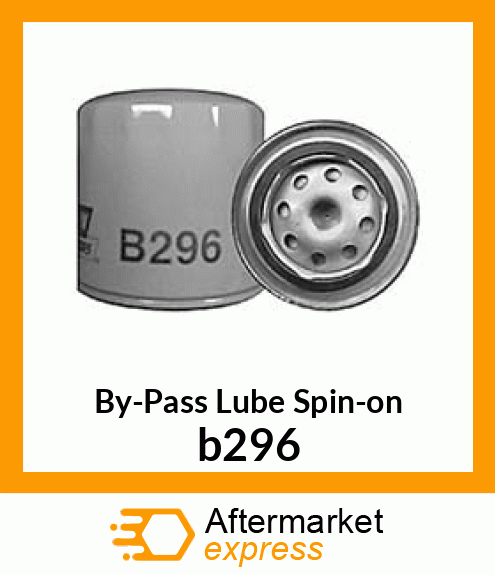 By-Pass Lube Spin-on b296