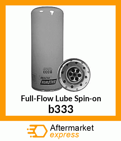 Full-Flow Lube Spin-on b333