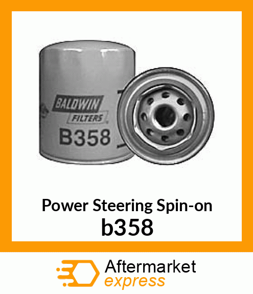 Spare part b358 + Power Steering Spin-on