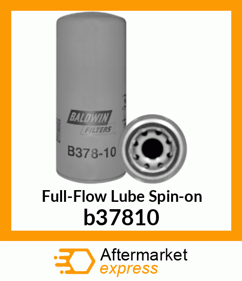 Full-Flow Lube Spin-on b37810