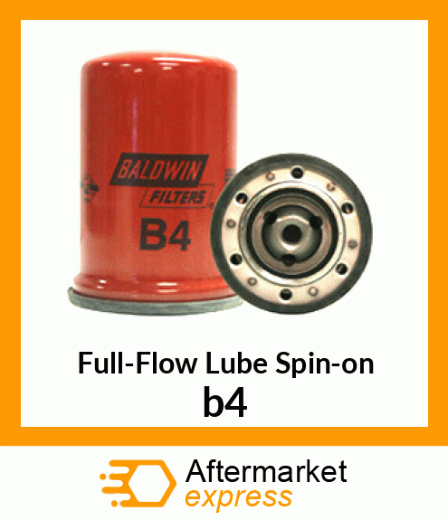 Full-Flow Lube Spin-on b4