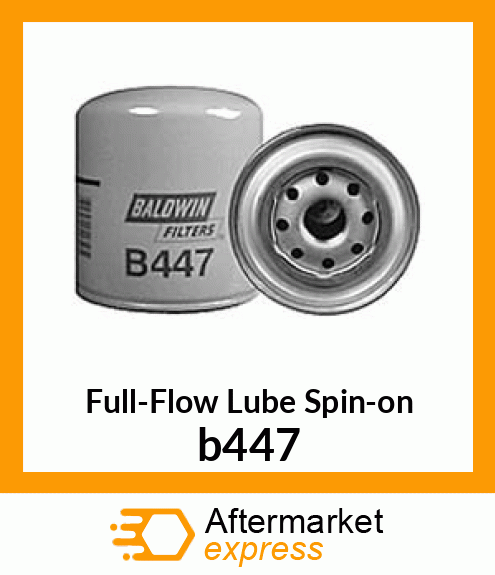 Full-Flow Lube Spin-on b447