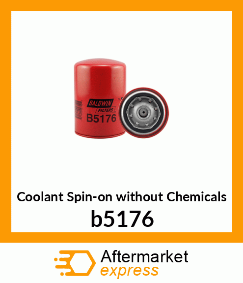 Spare part b5176 + Coolant Spin-on without Chemicals