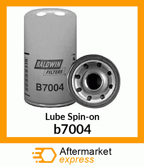 Spare part b7004 + Lube Spin-on