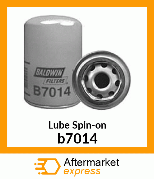 Spare part b7014 + Lube Spin-on