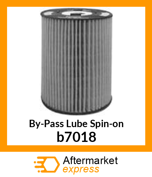 By-Pass Lube Spin-on b7018