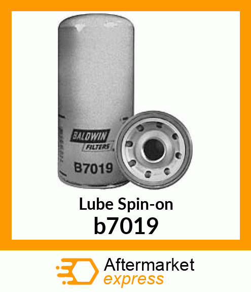 Spare part b7019 + Lube Spin-on