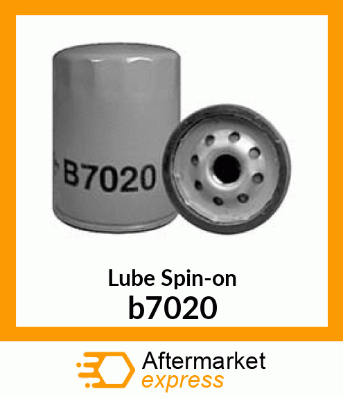Lube Spin-on b7020