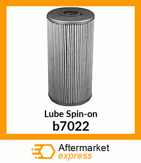 Spare part b7022 + Lube Spin-on