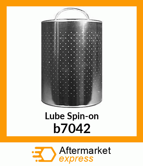 Spare part b7042 + Lube Spin-on