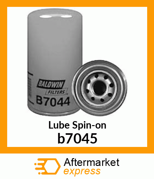 Spare part b7045 + Lube Spin-on