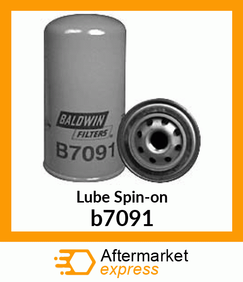 Spare part b7091 + Lube Spin-on