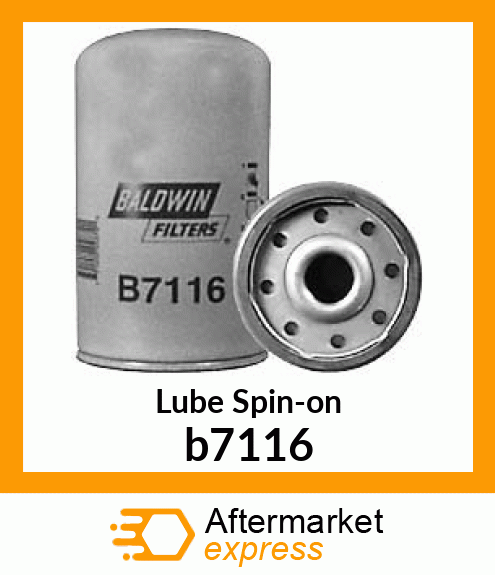 Lube Spin-on b7116