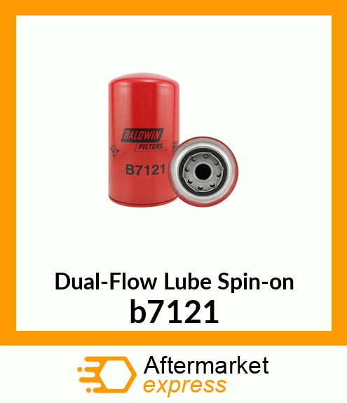 Dual-Flow Lube Spin-on b7121