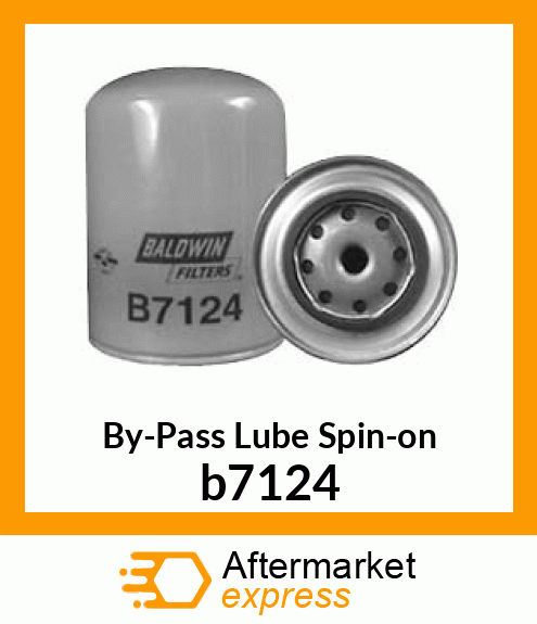 By-Pass Lube Spin-on b7124