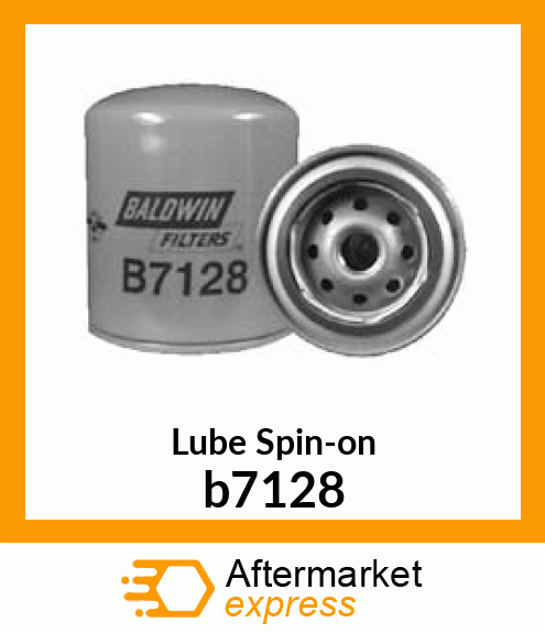 Spare part b7128 + Lube Spin-on