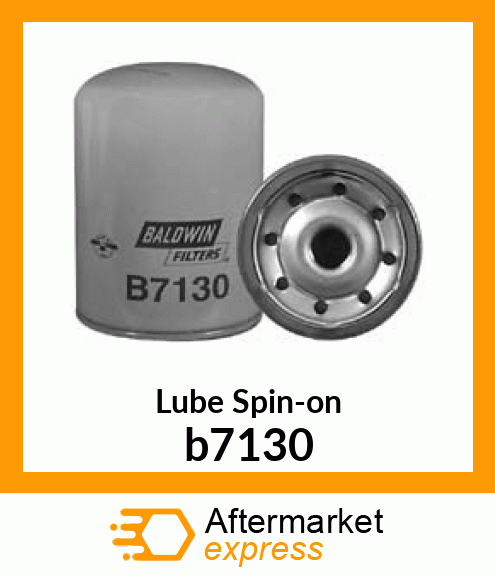 Spare part b7130 + Lube Spin-on