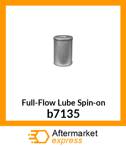 Full-Flow Lube Spin-on b7135