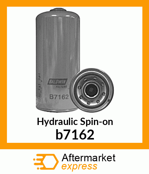 Spare part B7162 + Hydraulic Spin-on