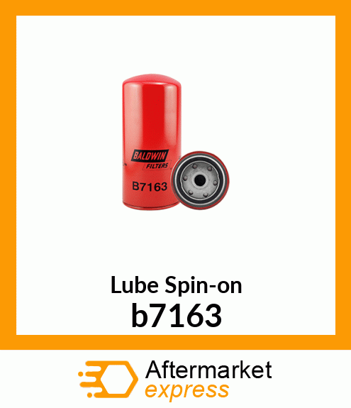 Lube Spin-on b7163