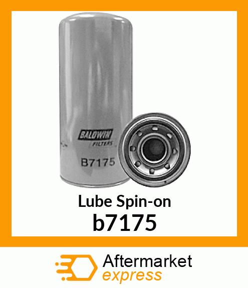 Spare part b7175 + Lube Spin-on