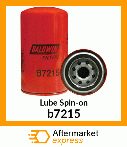 Spare part b7215 + Lube Spin-on