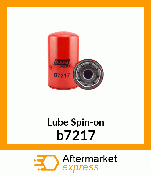 Spare part b7217 + Lube Spin-on