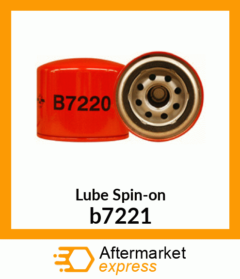 Spare part b7221 + Lube Spin-on