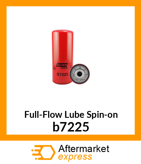 Full-Flow Lube Spin-on b7225