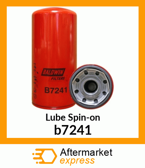 Spare part b7241 + Lube Spin-on