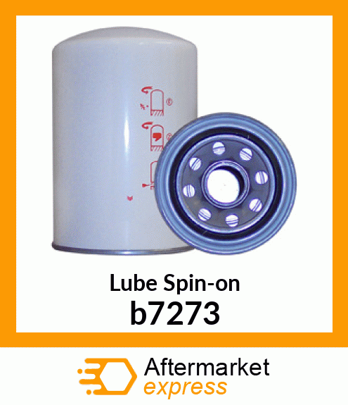 Spare part b7273 + Lube Spin-on