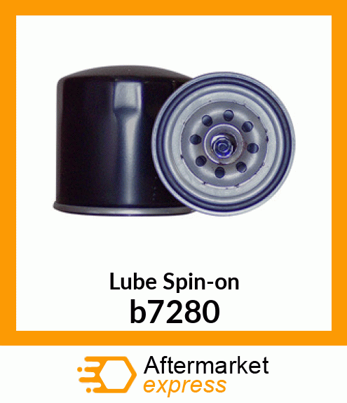 Spare part b7280 + Lube Spin-on