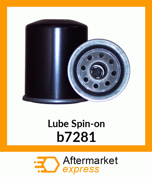 Spare part b7281 + Lube Spin-on