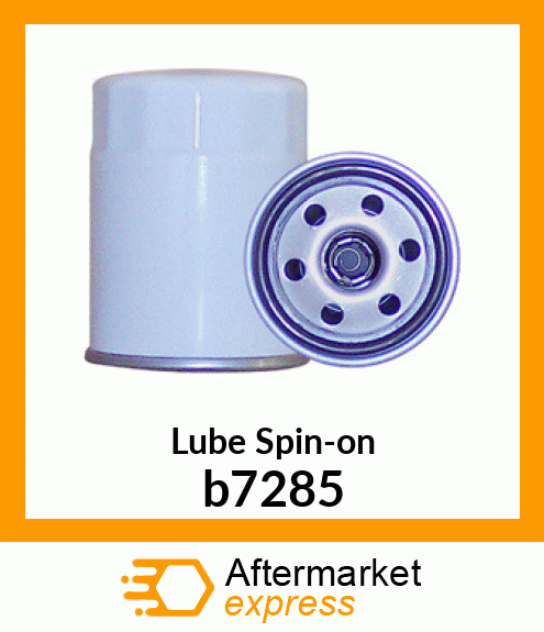 Spare part b7285 + Lube Spin-on