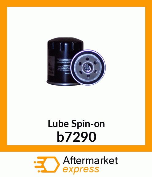 Spare part b7290 + Lube Spin-on