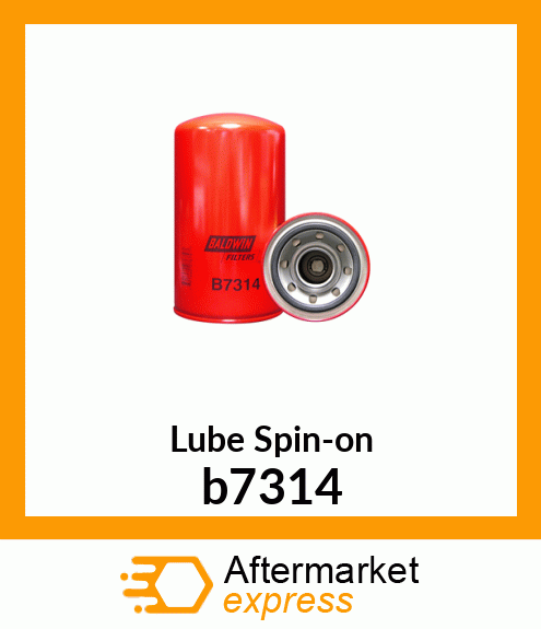 Lube Spin-on b7314