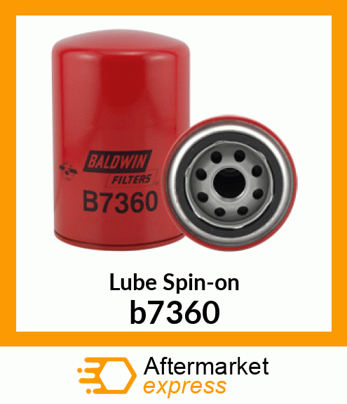 Lube Spin-on b7360