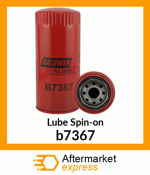 Spare part b7367 + Lube Spin-on